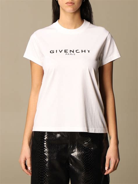 givenchy zip t shirt|Givenchy t shirt women.